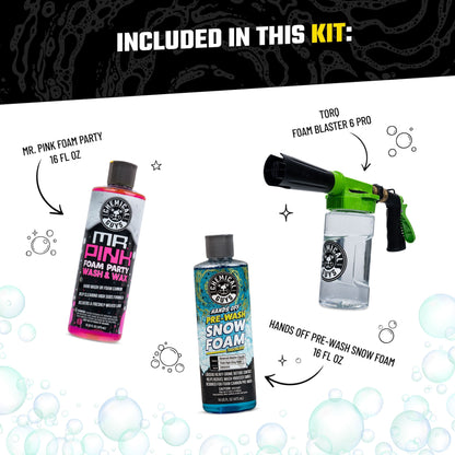 Chemical Guys Pre-Wash Snow Foam Blaster Bundle