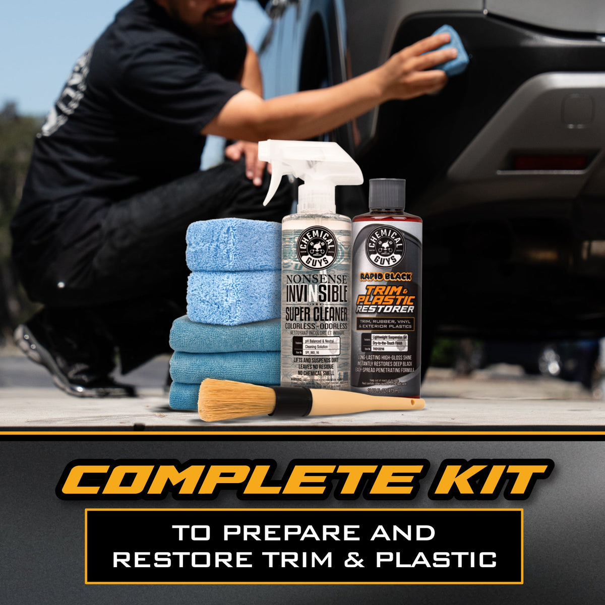 Chemical Guys Exterior Trim Restore Kit