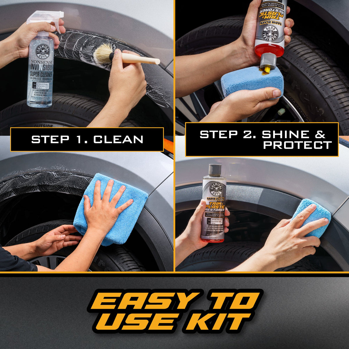 Chemical Guys Exterior Trim Restore Kit