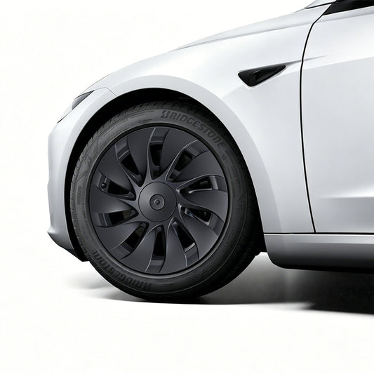 Yeslak Wheel Covers for 2026+ Tesla Model 3 Standard 18 Inch Prismata Wheels | Uberturbine Style