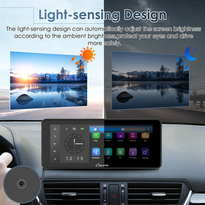 CARPURIDE W609 Portable Smart Multimedia Dashboard Console With Backup Camera