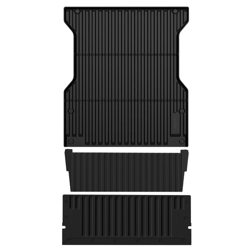 LASFIT Fit for 2024-2026 Toyota Tacoma 5FT or 6FT Heavy Duty Truck Bed Mat or Tailgate Mat or Front Panel Mat