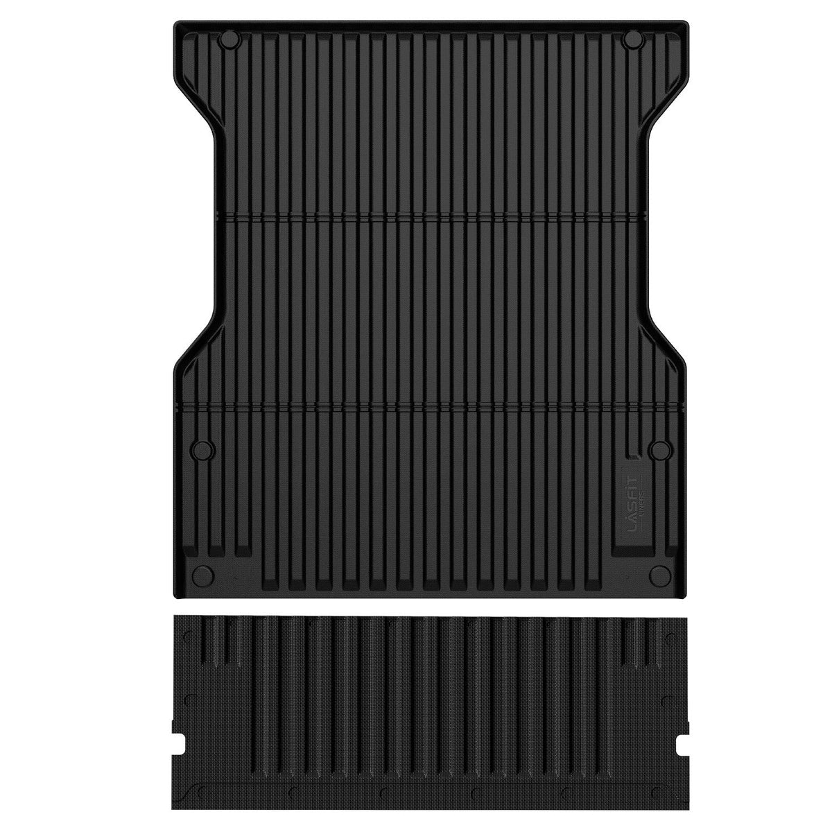 LASFIT Fit for 2024-2026 Toyota Tacoma 5FT or 6FT Heavy Duty Truck Bed Mat or Tailgate Mat or Front Panel Mat