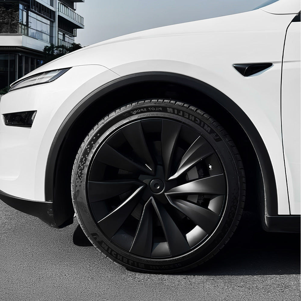 Yeslak 1 Pcs 2025+ Tesla Model Y Juniper 20-Inch Helix Wheel Covers Replacement