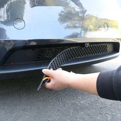 Yeslak 2025+ Tesla Model Y Juniper Front Bumper Grille Insert – Premium Debris Guard / Removable Wire Gauze