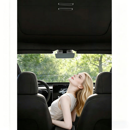 Yeslak Black Retractable Sunshade for Tesla Model Y Juniper Glass Roof