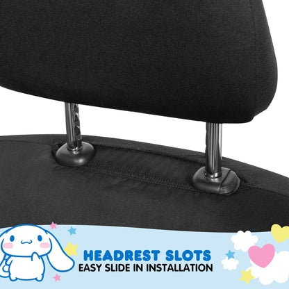 Carbella Official Cinnamoroll 2-Pack Front Seat Covers