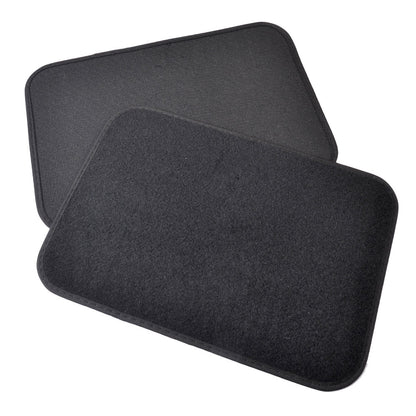 MotorTrend 4-Piece Premium Inter-Lock Backing Carpet Front Floor Mats and Rear Floor Mats