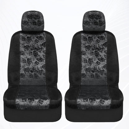 BDK 2-Pack Black Maui Front Seat Covers