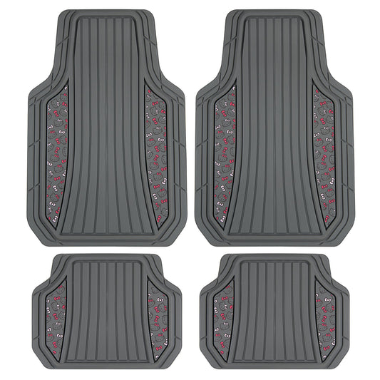 Hello Kitty Car Mats 4pc Floor Mats for Cars Trucks SUVs Kawaii Car Floor Mats for Women Men Accessories Rubber Heavy Duty Cute Non-Slip Always