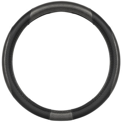 MotorTrend GripTech Perforated Pattern Sport Grip Steering Wheel Cover (Fits 14.5" - 15.5")