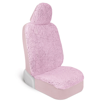 Carbella 2-Pack Plush Sherpa Fleece Front Seat Covers
