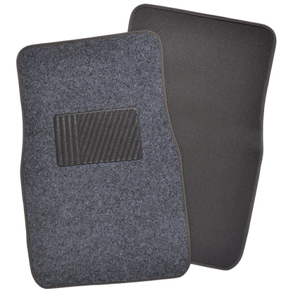 MotorTrend 4-Piece Premium Inter-Lock Backing Carpet Front Floor Mats and Rear Floor Mats