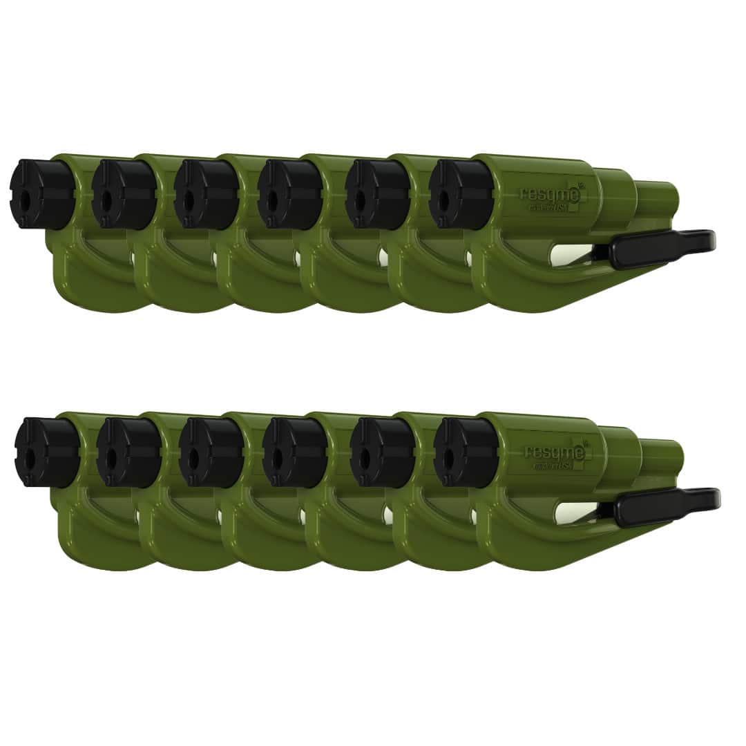 resqme® Car Escape Tool | Seatbelt Cutter & Window Breaker