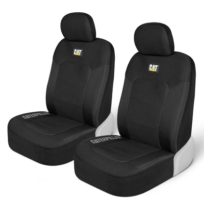 CAT 2-Pack MeshFlex Front Seat Covers - Black