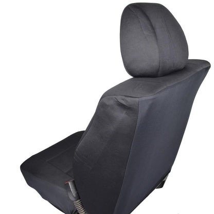 BDK 2-Pack PolyCustom EasyWrap Front Seat Covers for Ford F-150 Crew Cab (2004 - 2008)
