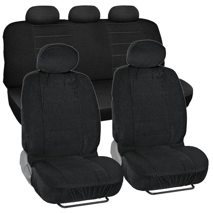BDK CozySeats Fine Scottsdale Fabric Front Seat Covers and Rear Seat Covers