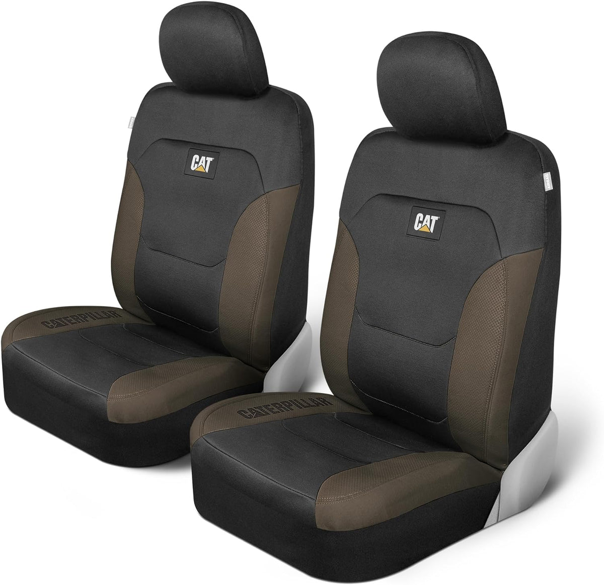 Cat® Flexfit™ Automotive Seat Covers for Cars Trucks and SUVs (Set of 2) - Car Seat Covers for Front Seats, Truck Seat Protectors , Auto Interior