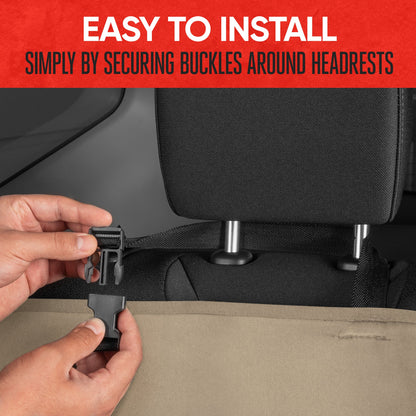 MotorTrend AquaShield Water-Proof Neoprene Rear Seat Covers