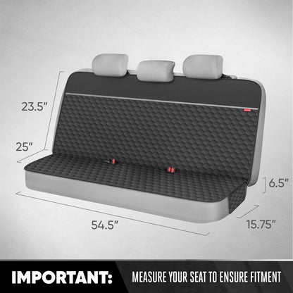 Motor Trend Dog Car Seat Cover for Back Seat - Waterproof Non-Slip Scratch-Resistant Back Seat Pet Cover for Dogs - Universal Fit Dog Accessories