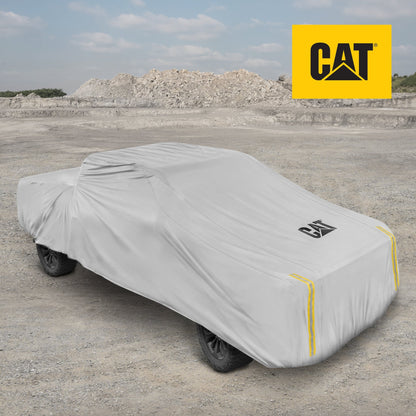 CAT Workforce Vehicle Cover for Pickup Trucks with Safety Reflective Strips - Heavy Duty, All Weather, All Seasons