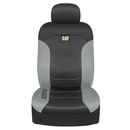 CAT 2-Pack FlexFit Front Seat Covers with Hexagonal Design