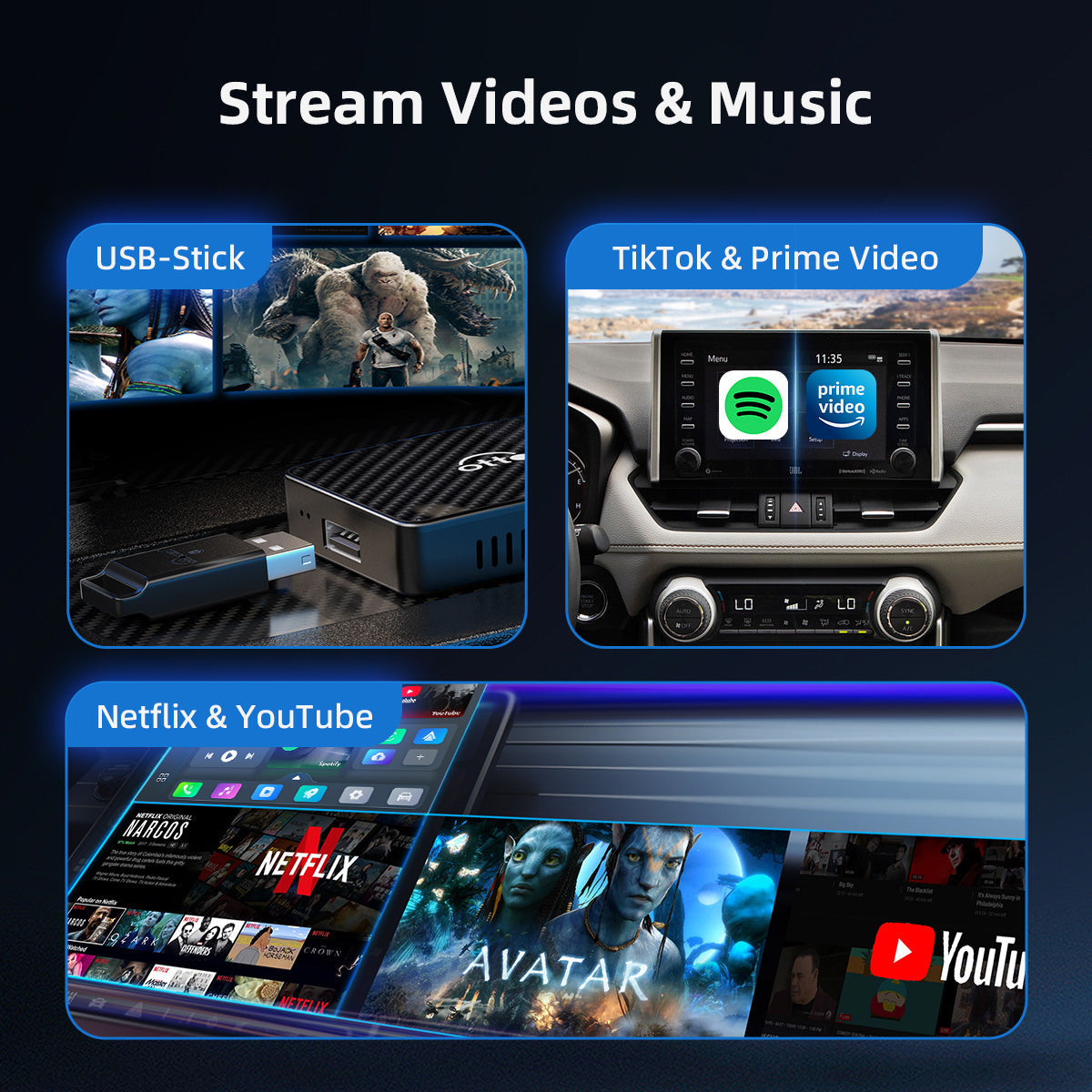 Ottocast PLAY2VIDEO PRO AI ADAPTER