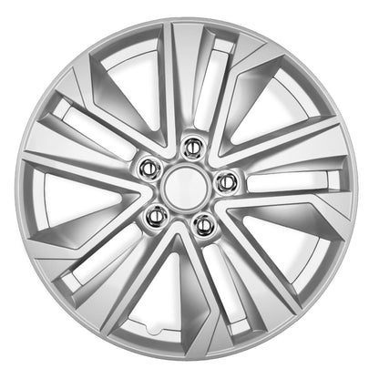 BDK 16 Inch Hubcaps Set of 4 – OEM Replacement Snap-On Wheel Rim Covers - Universal Fit Car Wheel Cover for Cars, Trucks, SUV, Vans Durable ABS