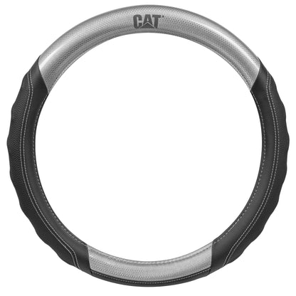 CAT ErgoDrive Faux Leather Steering Wheel Cover (Fits 14.5" - 15.5")