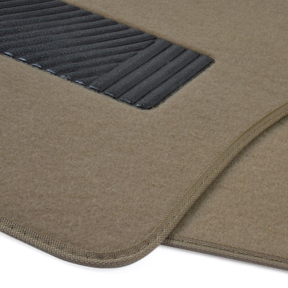 MotorTrend 4-Piece Premium Inter-Lock Backing Carpet Front Floor Mats and Rear Floor Mats