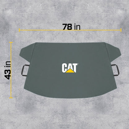 Cat® Windshield Snow Cover, Toughest Car Frost Protector for Ice & Sleet, Weatherproof for Winter, Includes Anti-Theft Straps, Freeze Protector