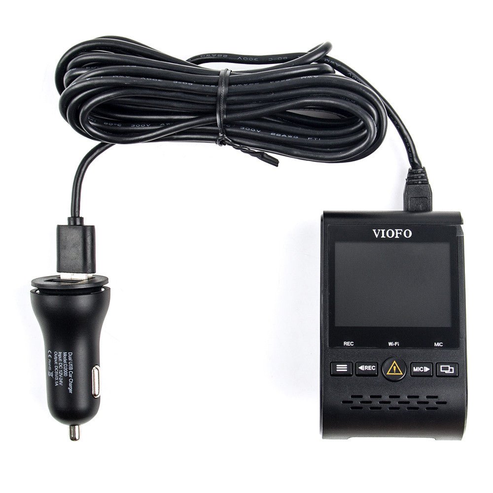 VIOFO D2000 Dual USB Car Charger for A119V2/A119V3/A129 Duo/A129 Duo IR