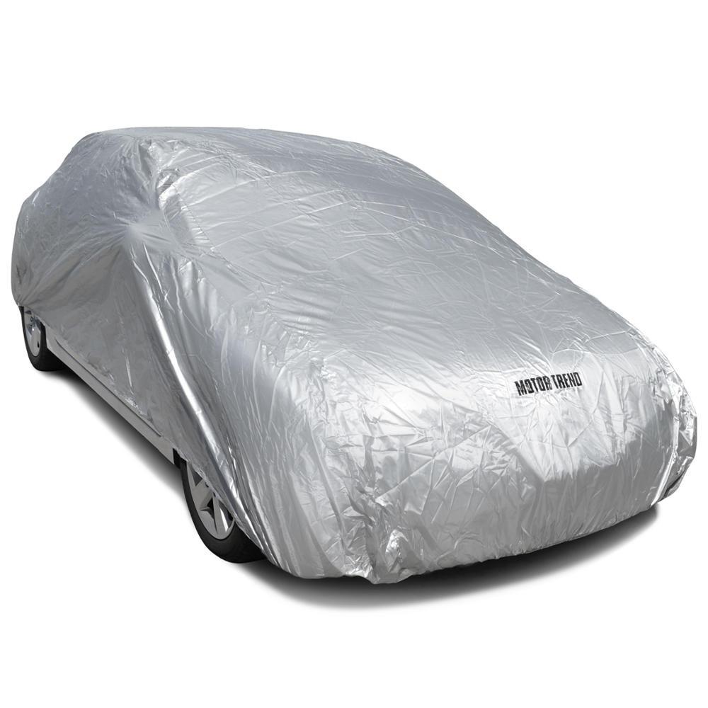 MotorTrend WeatherWear Single Poly Layer All Season Water-Proof Vehicle Cover for Ford Crown Victoria