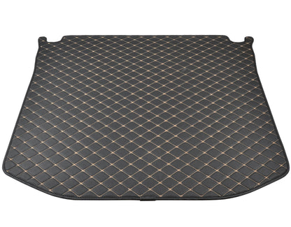 BDK Custom Fit Diamond Stitch Leatherette Trunk/Cargo Liner Mat for Jeep Grand Cherokee (2014 - 2016)