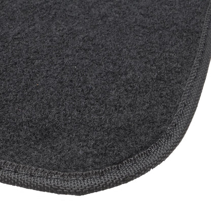 MotorTrend 4-Piece FatRug Premium Carpet Front Floor Mats and Rear Floor Mats with Heel Padding