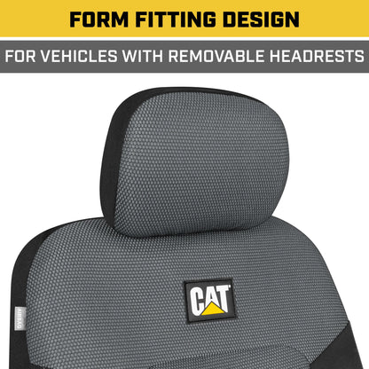 CAT 2-Pack MeshFlex Front Seat Covers