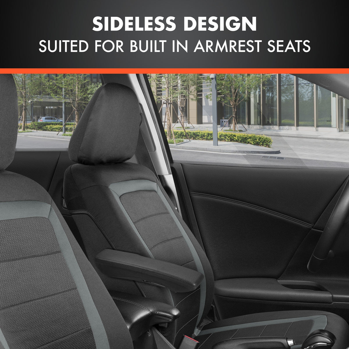 BDK 2-Pack FreshMesh with Honeycomb Backing Front Seat Covers