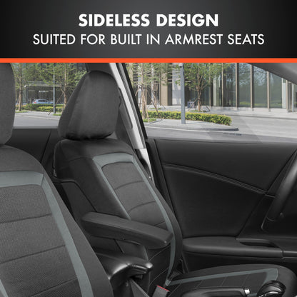 BDK 2-Pack FreshMesh with Honeycomb Backing Front Seat Covers