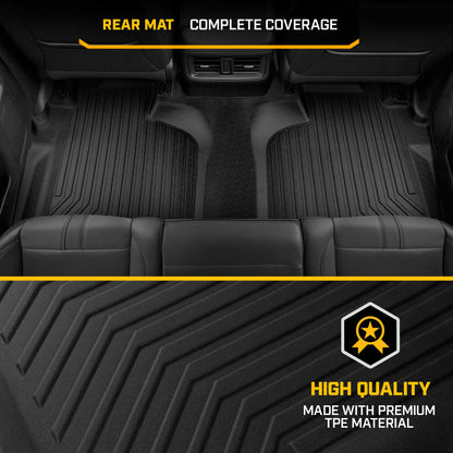 CAT® JustFit™ 3D Custom Fit Bench Floor Mat for 2019-2026 Chevrolet Silverado 1500/GMC Sierra 1500 & 2020-2026 Chevy Silverado/GMC Sierra