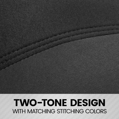 BDK 9-Piece UltraSleek Two-Tone Front Seat Covers and Rear Seat Covers