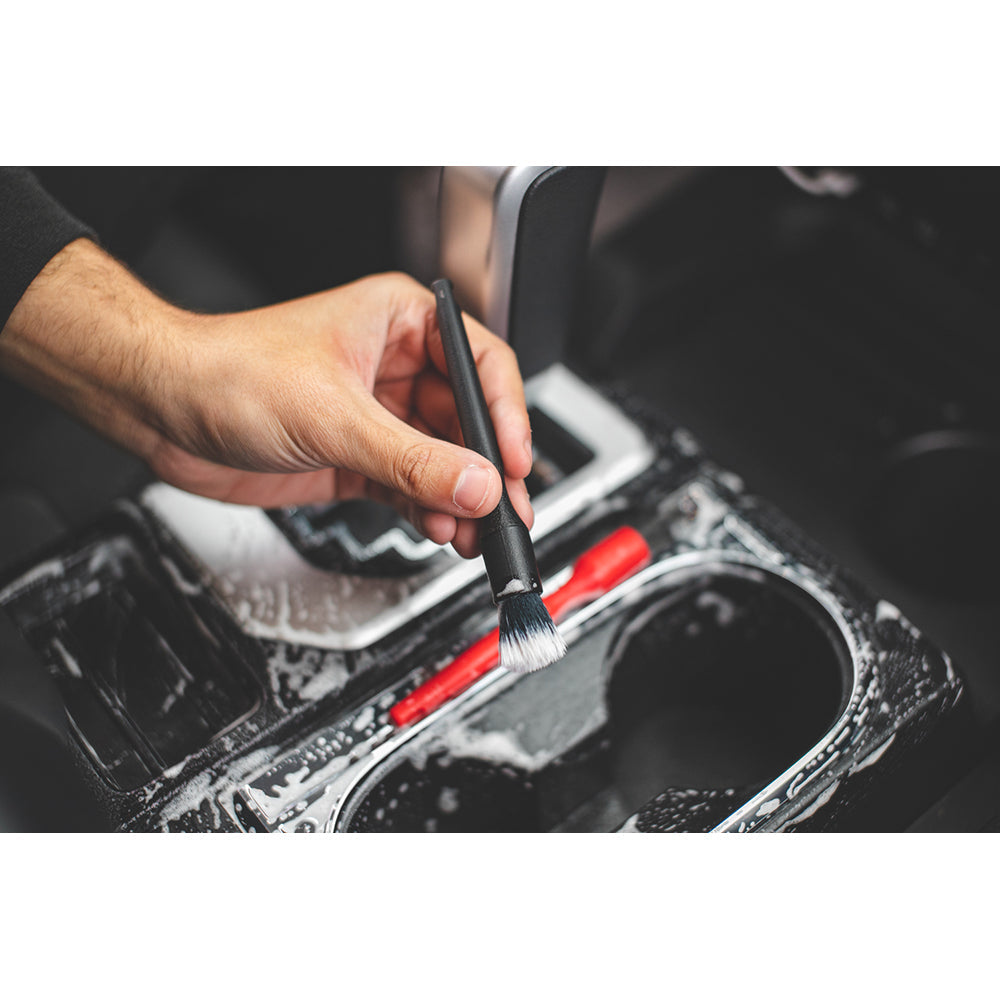Detail Factory Crevice Mini Synthetic and Boar Hair Detailing Brush Combo Pack