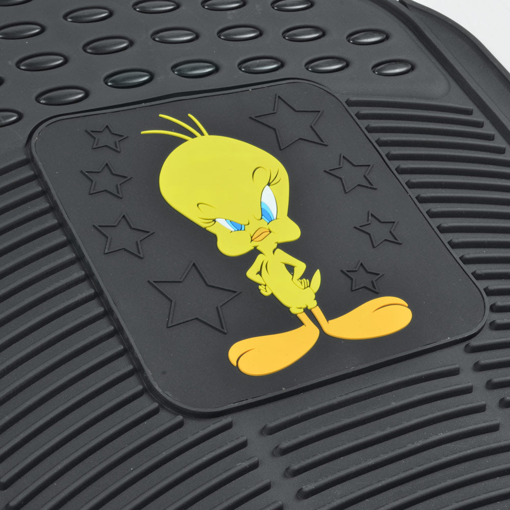 BDK Armored Super Hero Car Floor Mats - Officially Licensed DC Comics - All Weather Heavy Duty Auto Interior Liners for Car Truck Van SUV