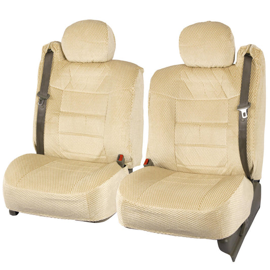 BDK Scottsdale Cloth Front Seat Covers for Ford F150 (1999 - 2010)