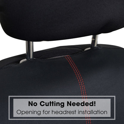MotorTrend 2-Pack SpillGuard Water-Proof Neoprene Front Seat Covers