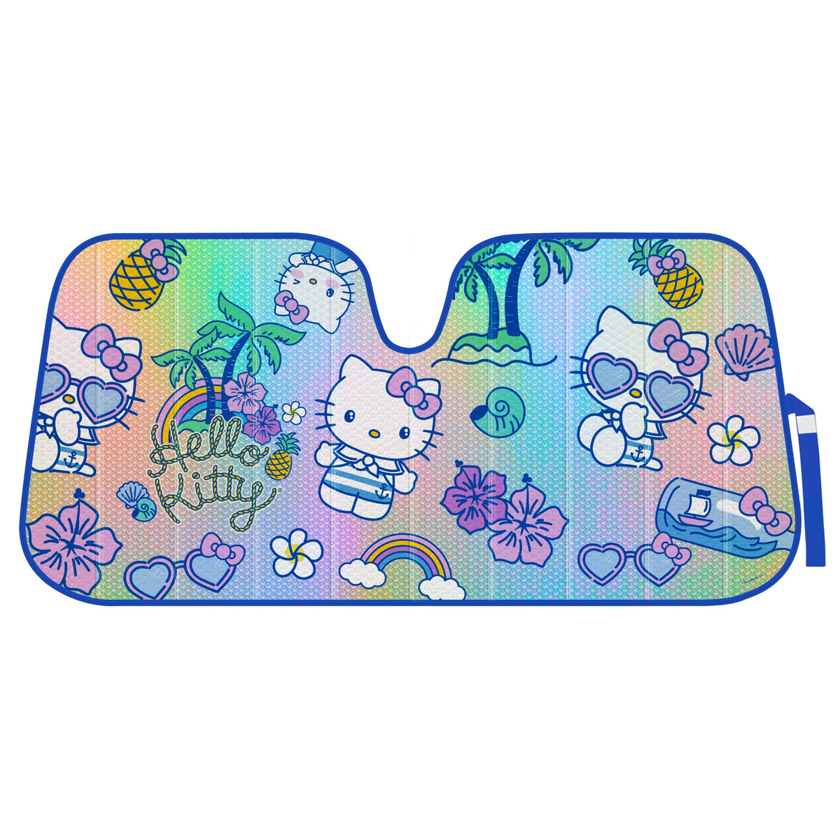 Hello Kitty Car Windshield Sun Shade - Officially Licensed Sanrio Cute Car Accessories for Women - Hello Kitty Car Accessories SunShade for Car