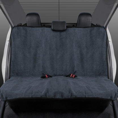 BDK UltraFit Water-Resistant Washable Rear Car Seat Covers - Black