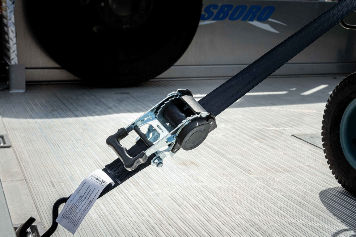 BulletProof Hitches BulletProof Heavy Duty 2" Auto Retractable Ratchet Strap