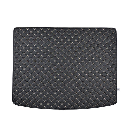 Product image: BDK Custom Fit Diamond Stitch Leatherette Trunk/Cargo Liner Mat for Ford Escape (2013 - | JiangCarGear