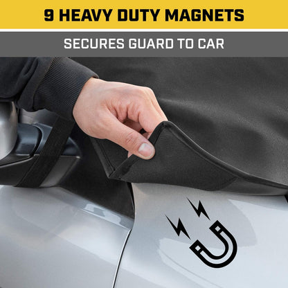 Cat® Windshield Snow Cover, Toughest Car Frost Protector for Ice & Sleet, Weatherproof for Winter, Includes Anti-Theft Straps, Freeze Protector