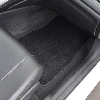 MotorTrend 4-Piece Premium Inter-Lock Backing Carpet Front Floor Mats and Rear Floor Mats